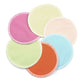 Washable Breastfeeding Pads, Rainbow pads (3 pairs - no wet bag)